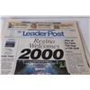 Image 2 : (2) January 1, 2000 Regina Leader Post Papers