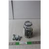 Image 1 : Jar of 3/8" x 1/2" Bolts