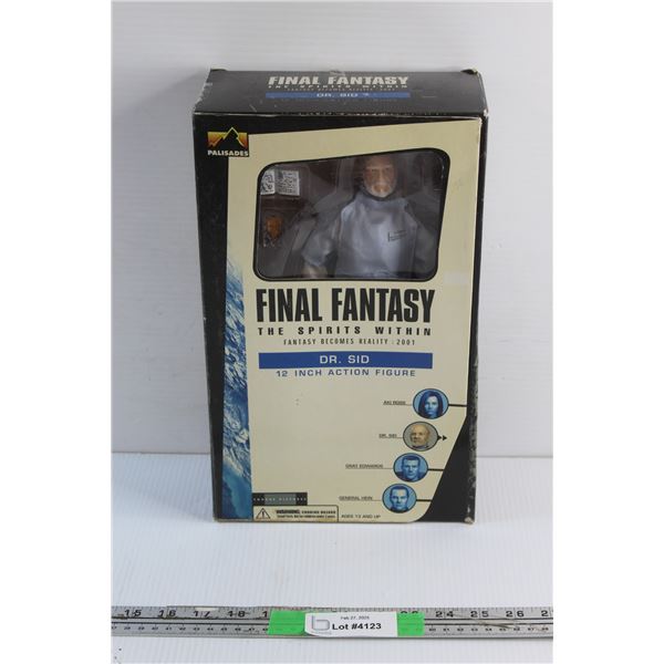Final Fantasy The Spirits Within Dr.Sid 12'' Action Figure
