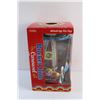 Image 2 : Rocket Ride Carousel Wind Up Tin Toy