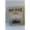 Image 2 : (2) John Deere Die Cast Metal 1950 Chevy Dealership Pickup Truck Replica Toys - Sealed