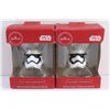 Image 2 : (2) Star Wars First Order Stormtrooper Toys Ornaments