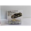 Image 4 : Racing Champions Nascar 50th Anniversary Commerative Gold 1:24 Scale and World Race Die Cast Car Toy
