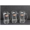 Image 2 : (3) A&W Glass Mugs