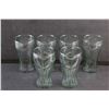 Image 2 : (6) Coca Cola Glass Cups