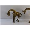 Image 3 : (2) Brass Giraffe Decorations