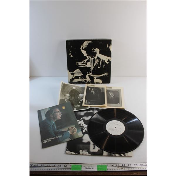 Tommy Clement Douglas Vinyl Record and Biography Booklets