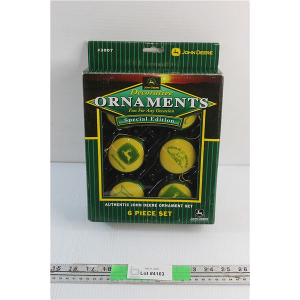 John Deere Special Edition Authentic 6 Piece Ornament Set