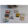 Image 3 : Pickling Jar with Lid and Assorted Vintage Matches