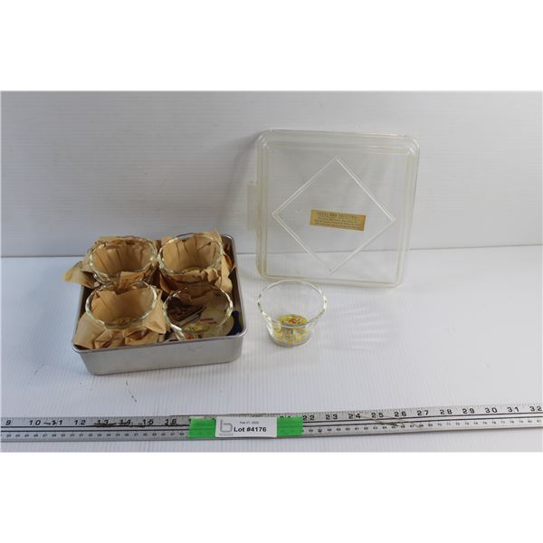 (8) Vintage Anchor Hocking Fire King Ovenware 5 Oz. Standard Custard Cups