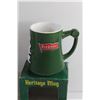 Image 8 : (2) Canvas Moscow Mule Mugs and Pilsner Heritage Ceramic Mug