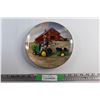 Image 1 : John Deere Tractor Ride by Donald Zolan Decorative Limited Edition Plate