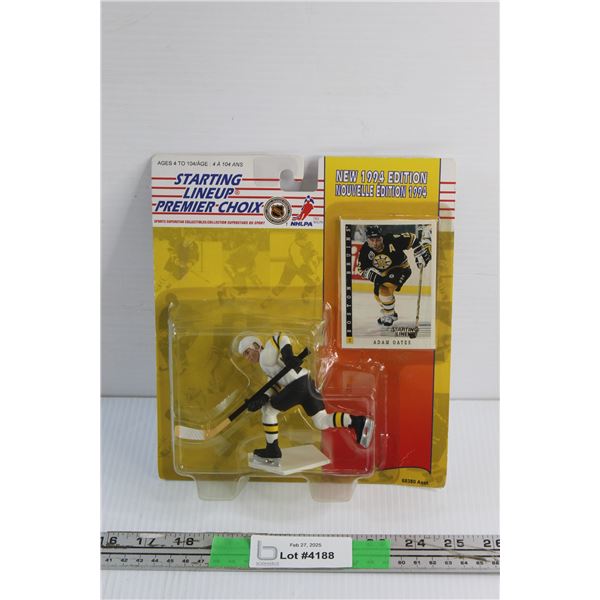 Starting Lineup 1994 Edition Adam Oates Hockey Figure and Trading Card