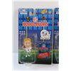 Image 2 : (4) Headliners NFL Collectible Figures and Catalogues - Brett Favre, Troy Aikman, Natrone Means and