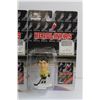 Image 4 : (3) Headliners NHL Collectible Figures and Catalogues - Martin Brodeur, Mario Lemieux and Teemu Sela