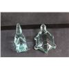 Image 4 : Turquoise Glass Turtle and Sea Lion Decor