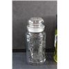 Image 3 : Tin and Glass Jars