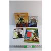 Image 1 : (2) Lego Ninjago and (2) Star Wars Books