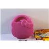 Image 3 : Hello Kitty Lunch Box, Assorted Toys, Crokinole Checkers and Pocket Chess & Checkers