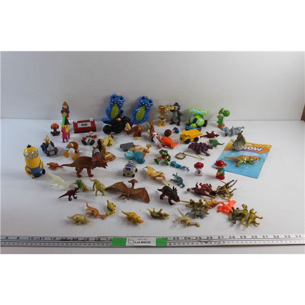 Assorted Toys, Dinosaurs and Figurines