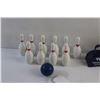Image 3 : Miniature Bowling Set, Cow Bells and Miniature Hockey Sticks