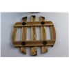 Image 5 : (5) Wooden Hot Pot/Frying Pan Trivets