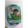 Image 2 : Kids' Go Diego Go Travel Case and Hot Wheels Die Cast Car Toys