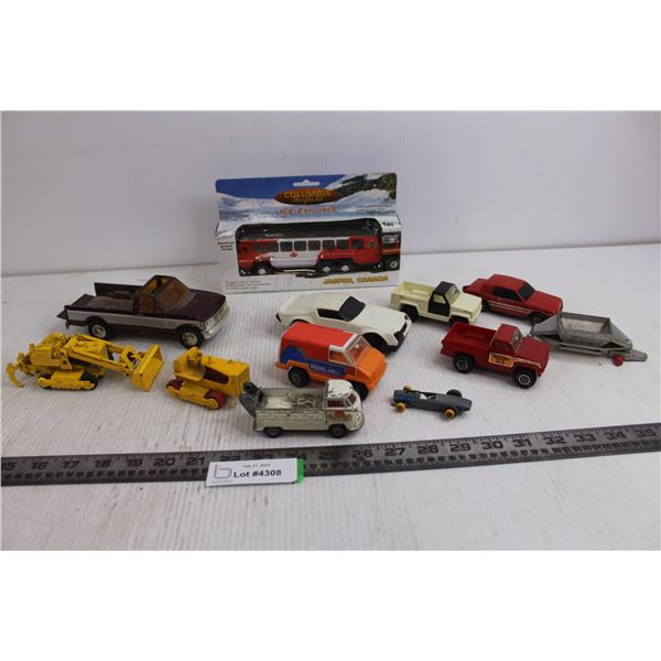 Assorted Vintage Dinky Cars, Columbia Icefield "Ice Explorer" NIB