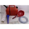 Image 2 : Dual Jerry Can, Cyphen Hose, Ties, Roll of Clear Bags, Misc.