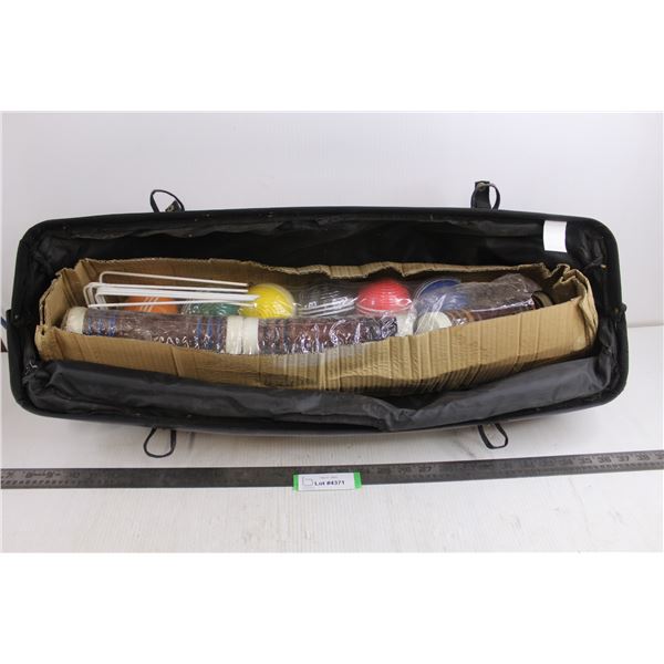 Franklin Croquet Set with Nylon Tote - Appears Unused - 30" Length