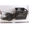 Image 1 : Electrical Wiring - As is - with Milk Crate Tote
