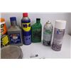 Image 2 : Assorted Partial Bottles (Car Oil, WD40, Lube, Primer, Rust Protect, Kerosene), CJ600 Electronic Sca