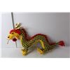 Image 5 : Stuffed Chinese Dragon 28.5" Long & (16) Soup Spoons