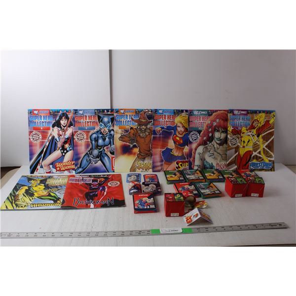 (8) DC Comics, (8) McDonald's Multiverses Tins, Stickers & Card Sets, (3) McDonald's WB Character Bu