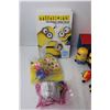 Image 2 : Despicable Me Lot- Book, McDonald's Toys