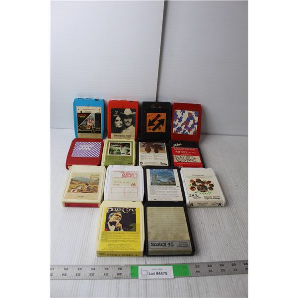 (14) 8 Tracks- Ian & Sylvia, Englebert Humperdinck, Perry Como, Misc.