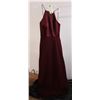Image 1 : Sorella Vita Burgundy Back Tie Dress-14