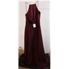 Image 2 : Sorella Vita Burgundy Back Tie Dress-14