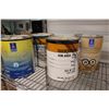 Image 4 : ** (12) Cans of Paint Products (Ultra Flat, Flat, Primer, Ceiling - Most Partial) CANNOT BE SHIPPED!
