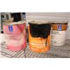 Image 2 : ** (11) Cans of Paint Products (Semi-Gloss, Primer, Satin, Wood Finish - Most Partial) CANNOT BE SHI