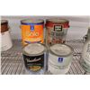 Image 3 : ** (11) Cans of Paint Products (Semi-Gloss, Primer, Satin, Wood Finish - Most Partial) CANNOT BE SHI