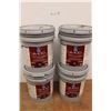 Image 1 : ** (4) 17.3L Pails of Sherwin Williams A100 Exterior Acrylic Latex Paint - Partials - All 1/3 TO 2/3