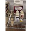 Image 3 : ** (20+) Shop Chemicals & Glues (Mono Sealant, No-Slip Compound, Paint Thinner, Raid, Misc.) - Mostl