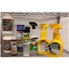 Image 4 : ** (20+) Shop Chemicals & Glues (Mono Sealant, No-Slip Compound, Paint Thinner, Raid, Misc.) - Mostl