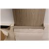 Image 4 : ** (4) Boxes of Grey Vinyl Floor Plank - 2 Boxes Are Partial 48" Long x 9.25" Wide, Roll of Flooring