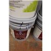 Image 5 : ** (4) 17L to 18.2L Pails - Partials 1/4 F,ull to Full (USG Sheetrock, Sherwin Williams A100) CANNOT