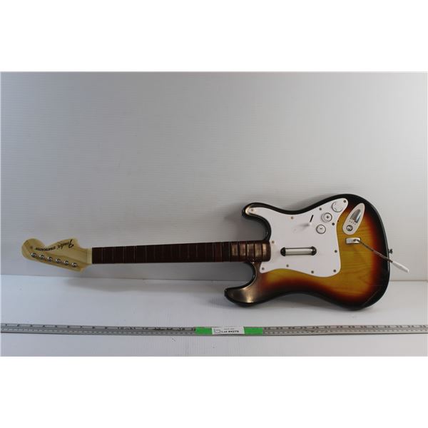 Fender Stratocaster Rockband Video Game Harmonix AA Battery Powered Guitar - As Is