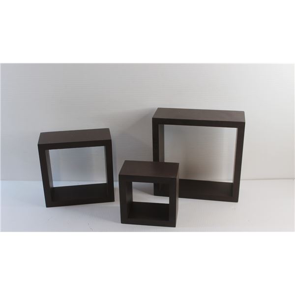 (3) Jysk Wall Hanging Cubbi Shelfs