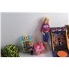 Image 3 : Assorted Plush Toys, Barbie Dolls, Exerciser and Kids' Toys