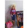 Image 4 : Assorted Plush Toys, Barbie Dolls, Exerciser and Kids' Toys